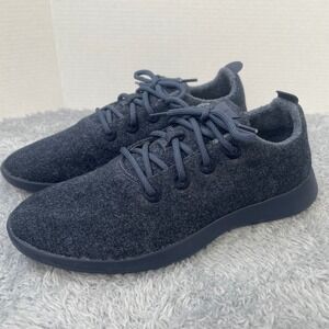 Allbirds Wool Runners Mens 12 Navy Blue Merino Wool Walking Sneakers 0619 NV1